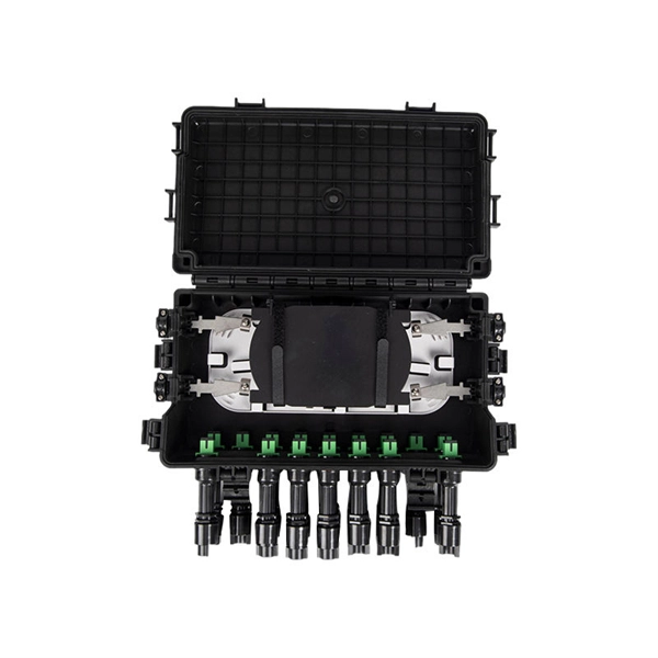 Does the optical module use a transceiver at the front end 